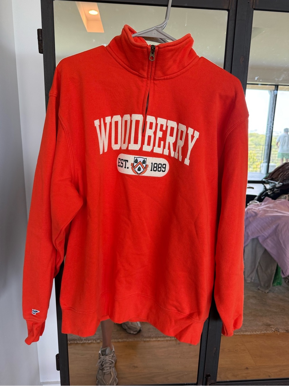 Soft and Comfy Woodberry Quarter-Zip Pullover